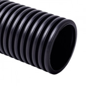 Жорстка посилена самозатухаюча двостінна гофрована труба KOPODUR d160x12мм HDPE, протяжка, колір червоний Жорстка посилена самозатухаюча двостінна гофрована труба KOPODUR d160x12мм HDPE, протяжка, колір червоний