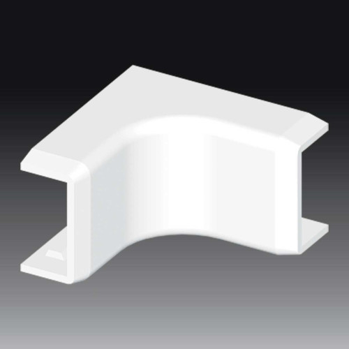 Внутрішній кут кабель-каналу 20х10, колір білий