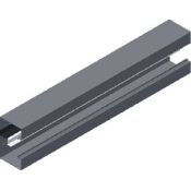Настенный канал (лакированный) KS 130x100x1.0мм, длина 2м