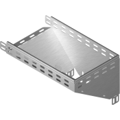 Правый редукционный угол KRPJ 400x42x1.0мм