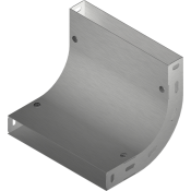 Дуга 90° LUJ 150x30x1.0мм