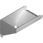 Левый редукционный угол KRLBP 200x50x1.5мм