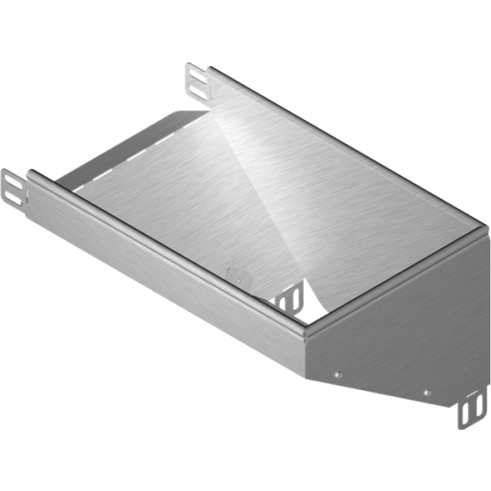 Правий редукційний кут KRPBJ 100x50x1.0мм