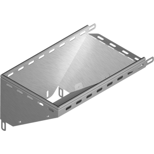 Левый редукционный угол KRLJ 150x30x1.0мм