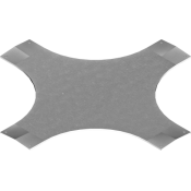 Крышка крестовины с замком PZCZDP 100x1.5мм