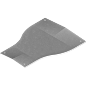 Крышка си етричной редукции с замком PZRDSP 500/400x1.5мм