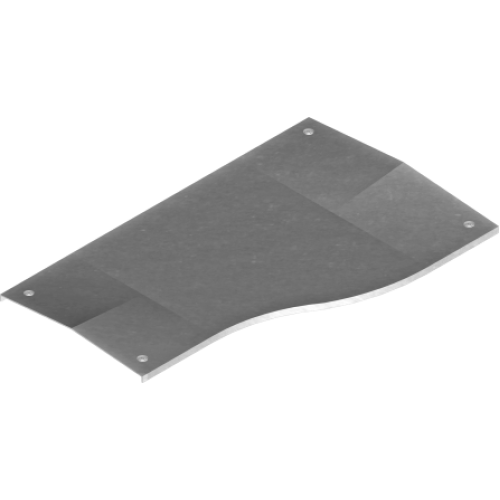 Крышка правой редукции с замком PZRDPP 200/100x1.5мм