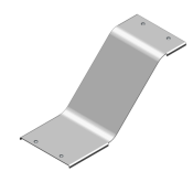 Крышка вертикального обхода с замком PZOPNZC 400x100x2.0мм