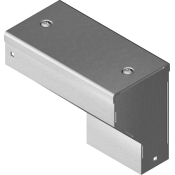 Правый редукционный угол KRPKMP 50x50x1.5мм