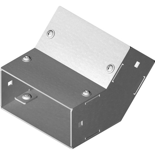 Дуга вертикальна 45 ° LPKMMC 600x200 x2.0мм
