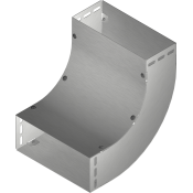 Дуга 90 ° LUBJ 150x80x1.0мм