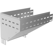 Левый редукционный угол KRLP 100x80x1.5мм