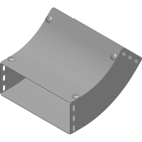 Дуга 45 ° LUMPJ 150x80x1.0мм