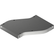Горизонтальный обход OPZBJ 50x30x1.0мм