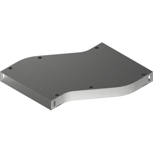 Горизонтальный обход OPZBJ 100x30x1.0мм