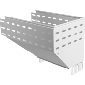 Правый редукционный угол KRPJ 600x100x1.0мм