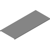 Крышка лотка с замком PZKZP 500x1.5мм