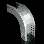 Поворот вертикальный внешний 90° для лотков шириной 150 mm, высотой 110 mm Поворот вертикальный внешний 90° для лотков шириной 150 mm, высотой 110 mm