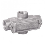 Коробка ответвительная алюминиевая, 4 ввода, М50x1,5, IP55, 171х78х71мм, ДКС