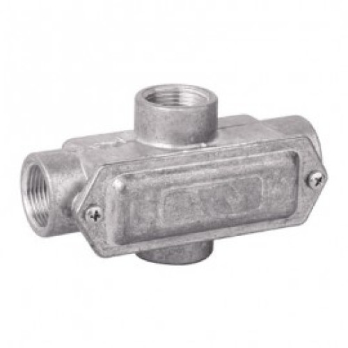 Коробка ответвительная алюминиевая, 4 ввода, М40x1,5, IP55, 171х78х71мм, ДКС