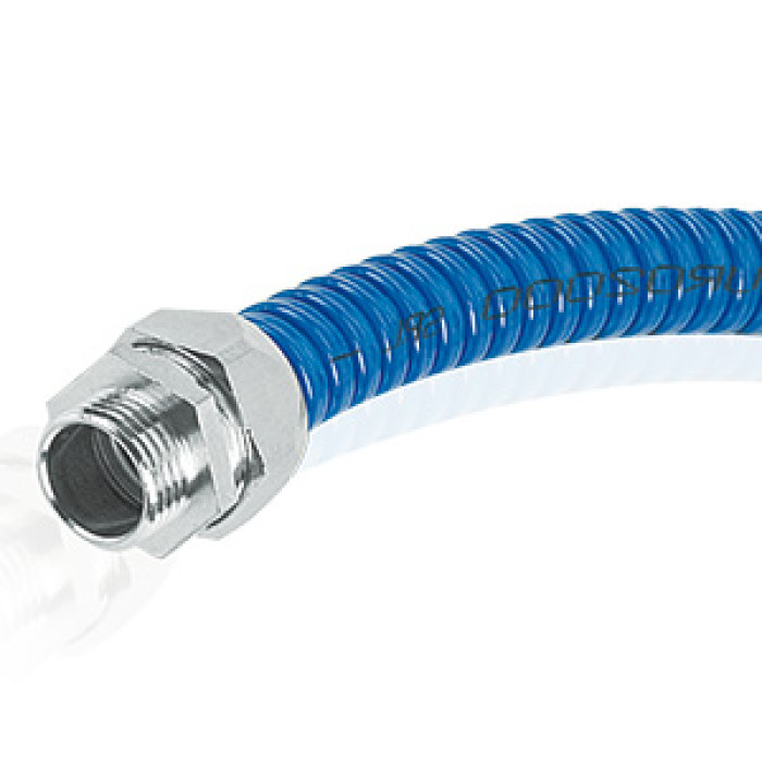 Металорукав в поліуретановій оболонці, ø15.5х19.5, IP67