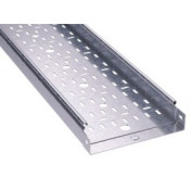 Лоток перфорований 100х50, довжина 2м, нерж., ДКС