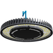 ПІДВІСНИЙ СВІТИЛЬНИК META150 HIGH BAY DALI 140LED 179W СКЛЯНИЙ РОЗСІЮВАЧ РОТОСИМЕТРИЧНА СЕРЕДНЯ ОПТИКА IP66/67