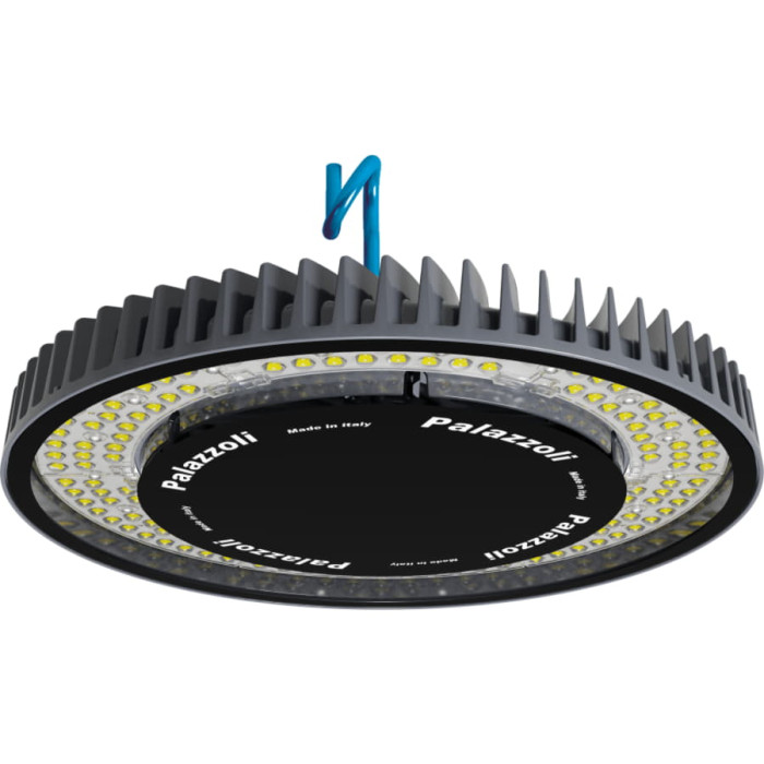 ПІДВІСНИЙ СВІТИЛЬНИК META150 HT HIGH BAY DALI 84LED 73W СКЛЯНИЙ РОЗСІЮВАЧ РОТОСИМЕТРИЧНА СЕРЕДНЯ ОПТИКА IP66/67