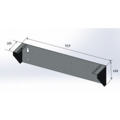 Кронштейн 19" 2U