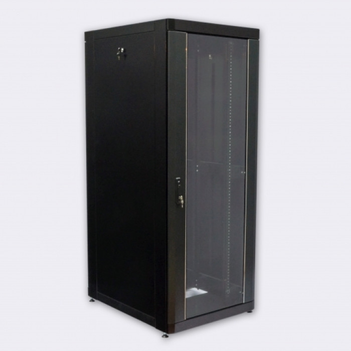 Шафа 19" 42U, 800х1055 мм (Ш*Г), чорний