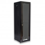 Шафа 19" 42U, 610х675 мм (Ш * Г), посилений, чорний