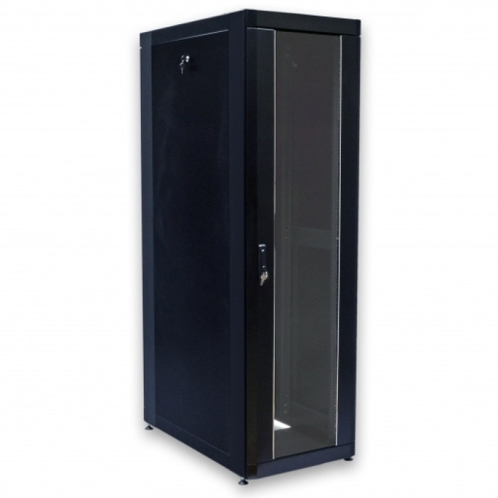 Шафа 19" 45U, 610х865 мм (Ш * Г), посилений, чорний