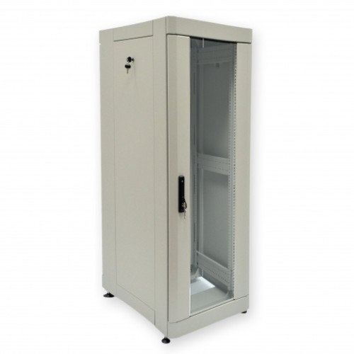 Шафа 19" 42U, 610х865 мм (Ш * Г), посилений, сірий