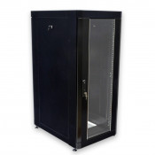 Шкаф 19" 28U, 610х865 мм (Ш*Г), усиленный, черный