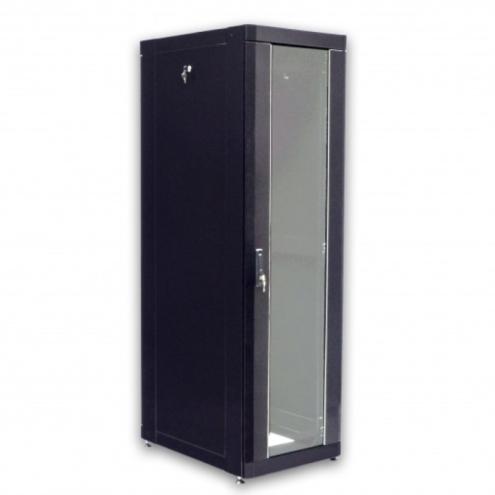 Шафа 19" 42U, 610х865 мм (Ш * Г), посилений, чорний