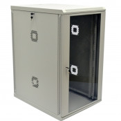 Шафа 19", 21U, 600х800х1040мм (Ш*Г*В), акрилове скло