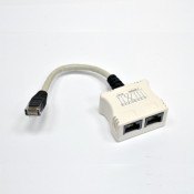 Розгалужувач кручений пари, UTP, 1х2RJ-45