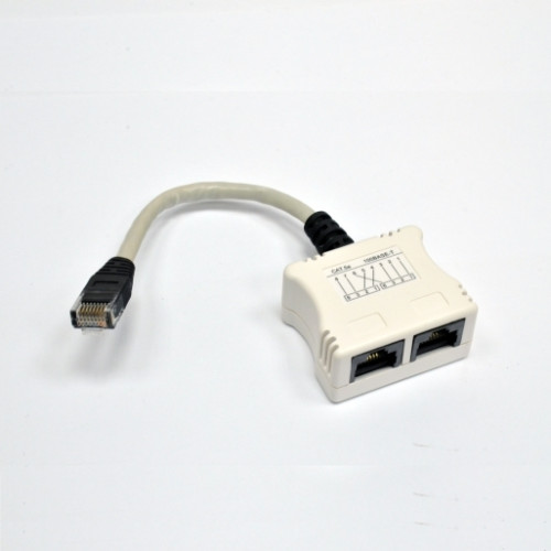 Розгалужувач кручений пари, UTP, 1х2RJ-45