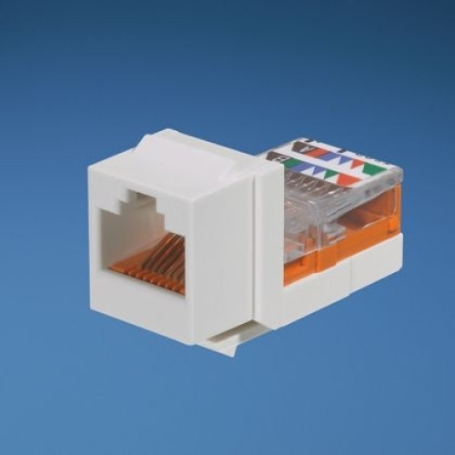 Модуль Keystone RJ45, кат. 5e, UTP, білий, Panduit NetKey