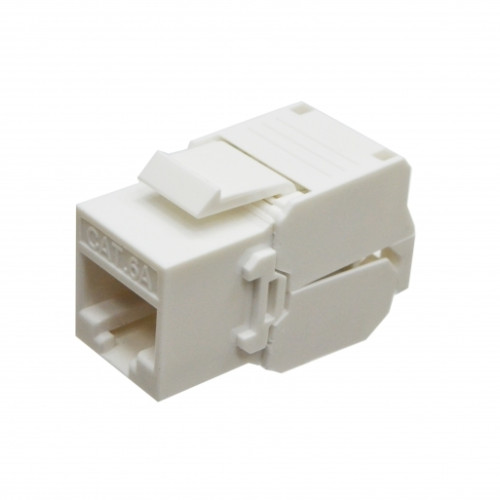 Модуль KeyStone RJ45 UTP, кат. 6a, Slim, LW