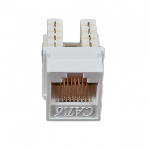 Модуль KeyStone RJ45 UTP, кат. 6, 110, Slim, W - 16.6 мм, білий