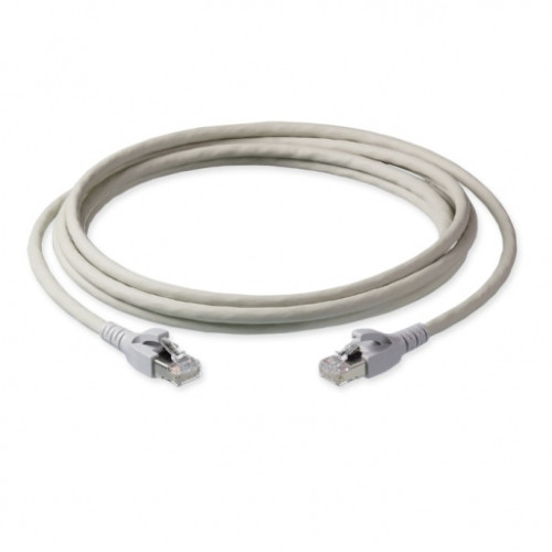 Патч-корд S500 S/FTP FutureCom, 0.5 м, кат. 6a, LSZH, серый Патч-корд S500 S/FTP FutureCom, 0.5 м, кат. 6a, LSZH, серый