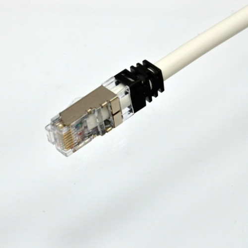 Патч-корд кат 6A F/UTP (LSZH), off white, 2m
