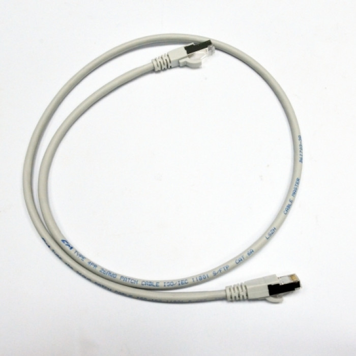 Патч-корд мідний S/FTP кат. 6A, 26AWG, 1.0 м, LSZH, EPNew Патч-корд мідний S/FTP кат. 6A, 26AWG, 1.0 м, LSZH, EPNew