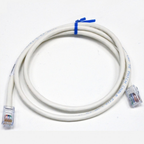 Патч-корд UTP, 1 м, кат. 5e, серый, Panduit NetKey