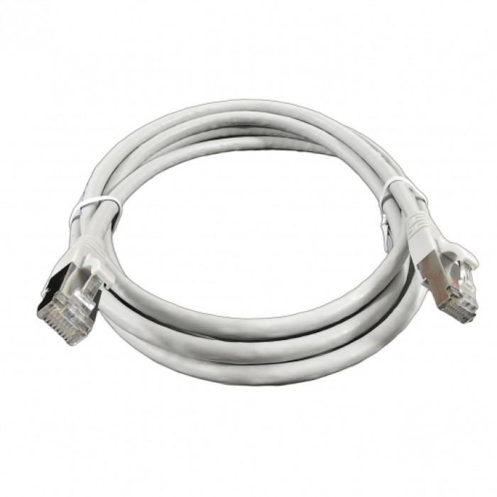 Патч-корд мідний S/FTP кат. 6A, 26AWG, 3.0 м, LSZH, EPNew Патч-корд мідний S/FTP кат. 6A, 26AWG, 3.0 м, LSZH, EPNew