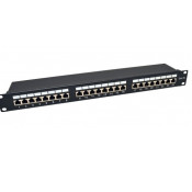Патч-панель 19" 24xRJ-45 FTP, кат. 5e, Kingda
