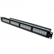 Патч-панель 19" 24xRJ-45 UTP, кат. 6А, с организатором