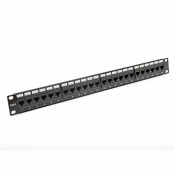 Патч-панель 19" 24xRJ-45 UTP, кат. 6, dual type, EPNew