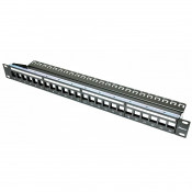 Патч-панель під 24 модулі Keystone, 1U, 19", Panduit Патч-панель під 24 модулі Keystone, 1U, 19", Panduit